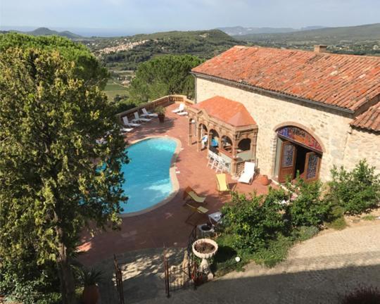 Le Chateau Des Costes Le Castellet  Exterior foto